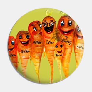 Carrots family Pin