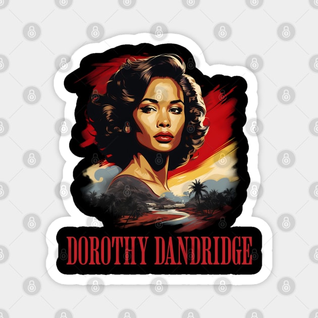Dorothy Dandridge - Actress, Singer Magnet by UrbanLifeApparel