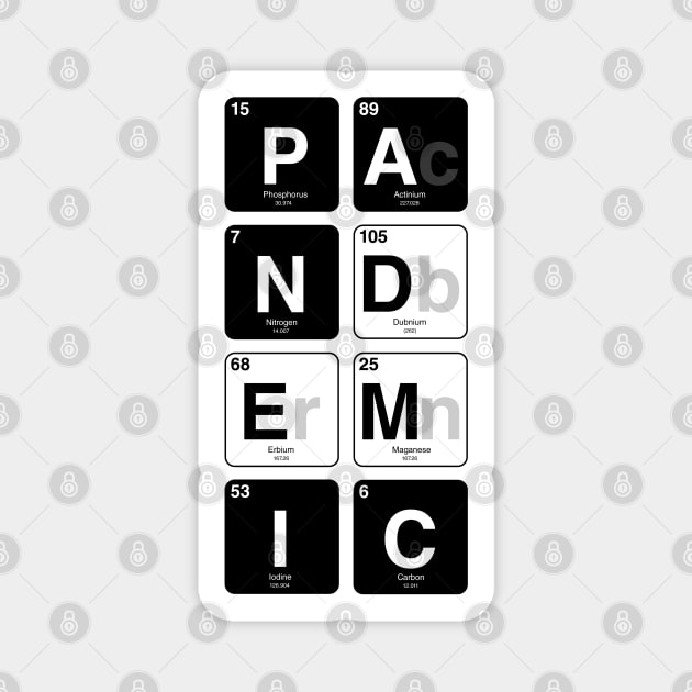 PANdemIC Magnet by cariespositodesign