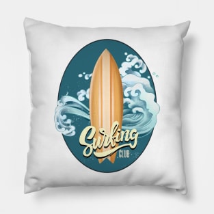 Surfing Club Pillow