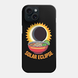 Solar Eclipse Ramen Phone Case