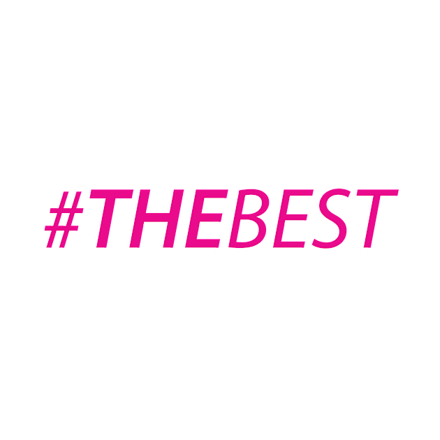 #TheBest Pink on White by hashtag_thebest