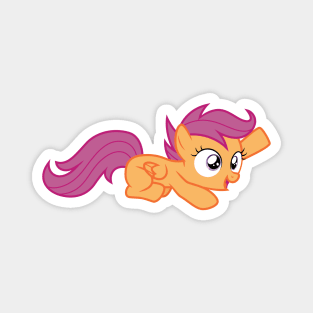 Scootaloo will work four times as hard Magnet