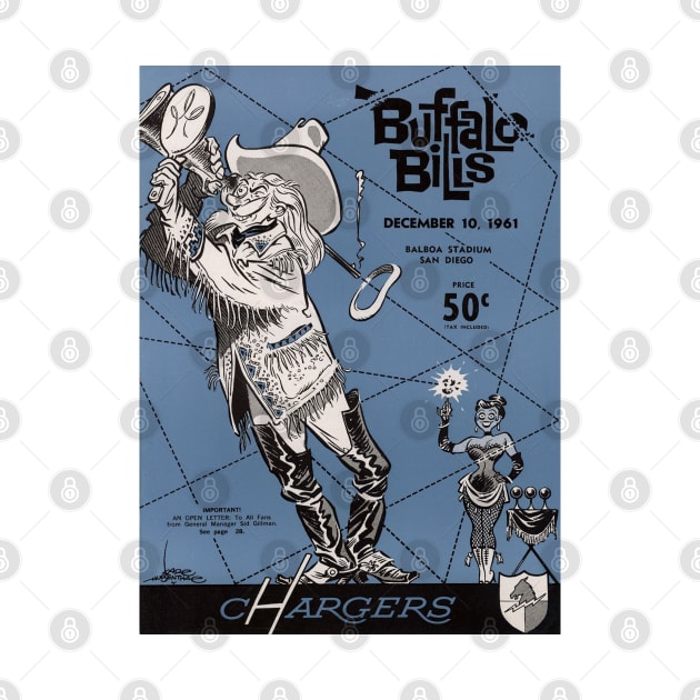 Vintage Buffalo Bills Program by DirtyD