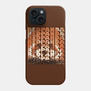 Red panda Phone Case