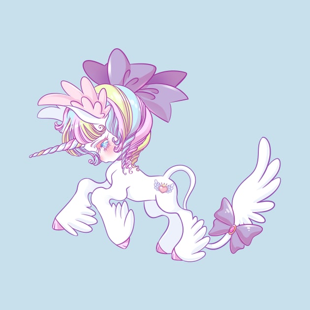 Pastel Unicorn by SuburbiaKimera