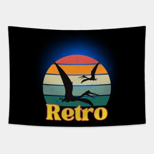 Retro Dino Tapestry