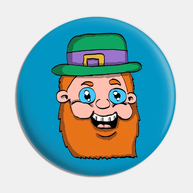 Cartoon Leprechaun Pin by Eric03091978