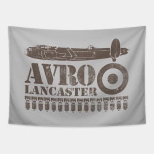 RAF Lancaster Bomber (distressed) Tapestry