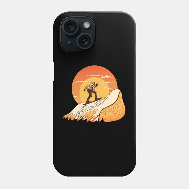 Snow Boarding 1 - Yolo Phone Case by i2studio