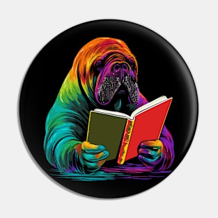 Walrus Reads Book Pin