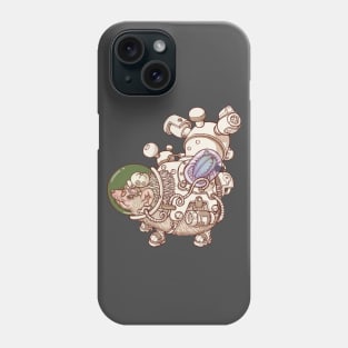 Hedgehog space suits Phone Case