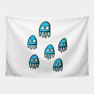 funny jellyfish Tapestry