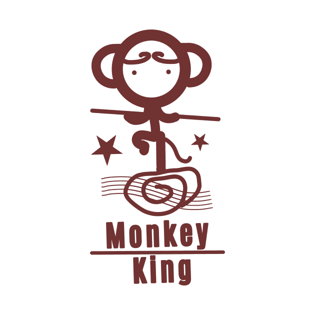 Monkey King - Maroon by Design Fern