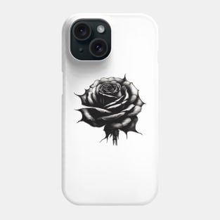 Black Rose Phone Case
