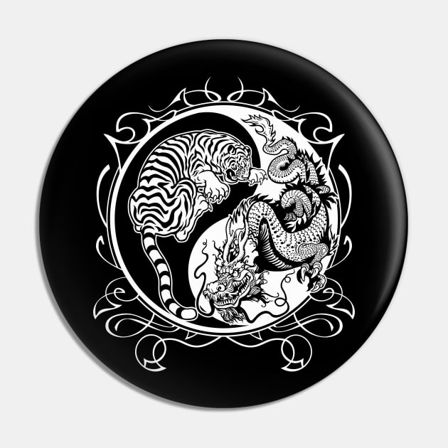 Yin Yang Pin by dustbrain