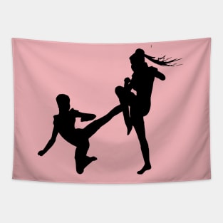 Ninja woman Tapestry