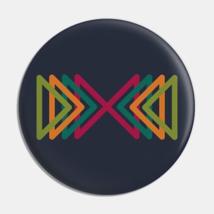 Triangles colorful Pin