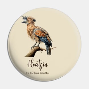 Hoatzin - The Bird Lover Collection Pin