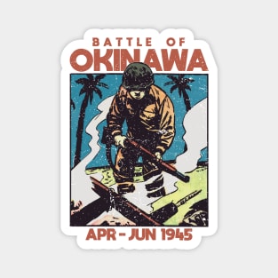 Battle of Okinawa - WW2 Japanese War Magnet