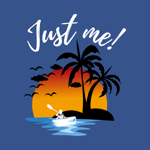 Just me Boating by ElitePrinters