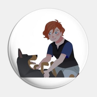 Ivy petting a dog screenshot Pin