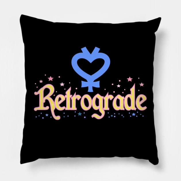 Mercury retrograde Pillow by Brunaesmanhott0