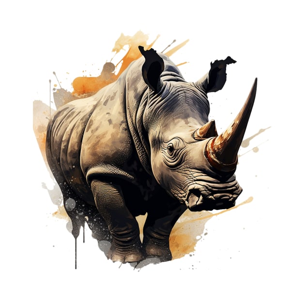 rhino by piratesnow