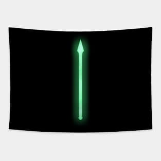 Spiritual Weapon (Green Spear) Tapestry