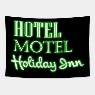 Hotel Motel Holiday Inn - Neon Fade Tapestry