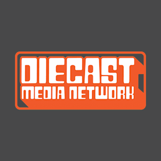 Diecast Media Network (Plastic - Orange/White on Asphalt) T-Shirt