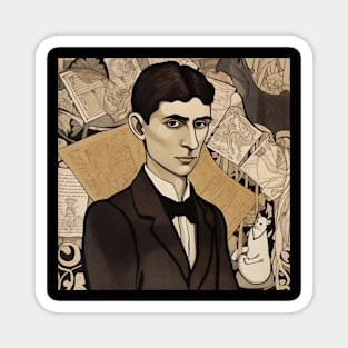 Franz Kafka author Magnet