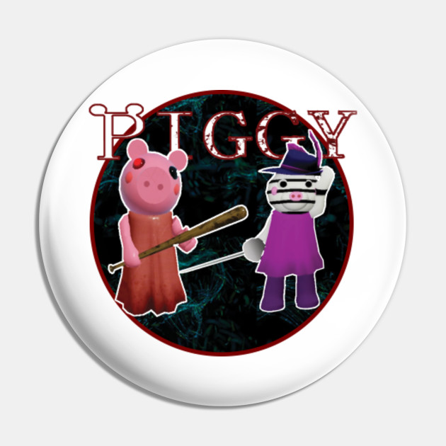 Piggy Roblox Roblox Game Roblox Characters Piggy Roblox Pin Teepublic - how to make a time clock in roblox games