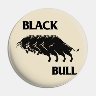 BLACK BULL BULLS Pin