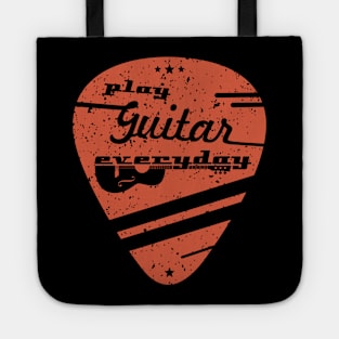 Guitar Pick Musician Guitarist Rock Tote