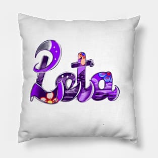 Leta nickname for Leticia or Letitia. Girls and womens Personalized Custom name Leta. Leta The top 10 best Personalized Custom Name gift ideas for Leta girls and women Pillow