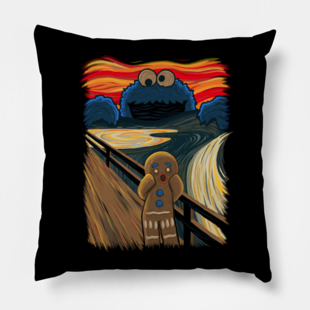 The Cookie Muncher (Collab with Raffiti) Cookie Monster Pillow