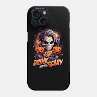 Eat Drink and Be Scary This Halloween Phone Case