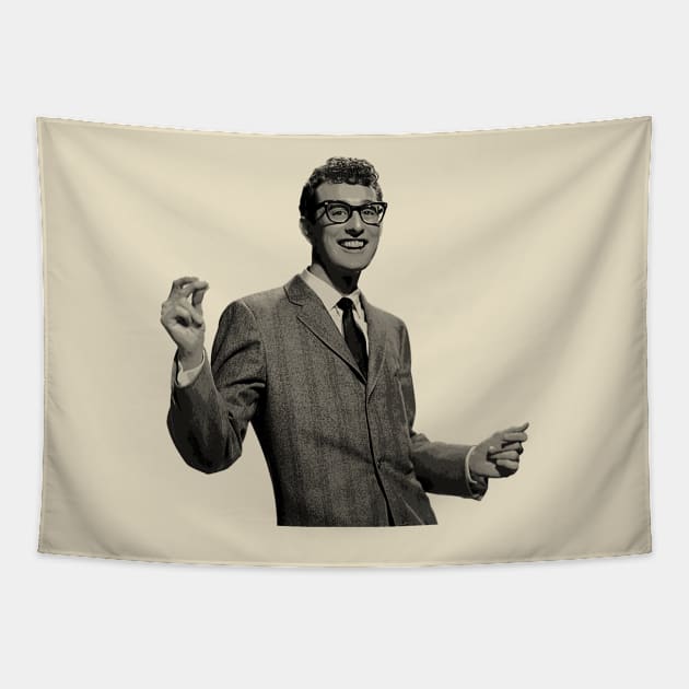 Buddy Holly Tapestry by TheMusicFav