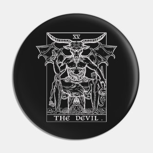 The Devil Tarot Card Baphomet Pin