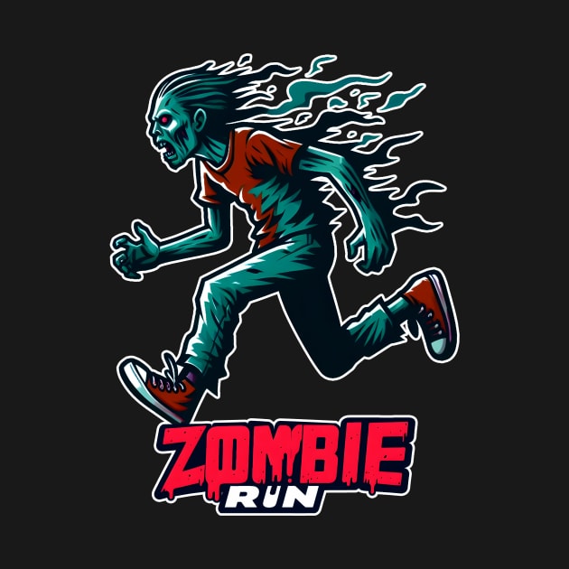 Zombie Run by Rawlifegraphic