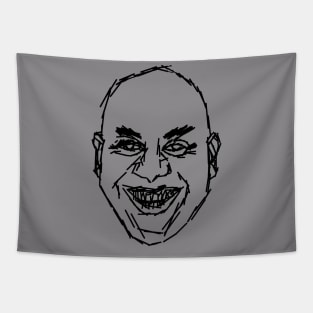 Ainsley Rough Line art Tapestry