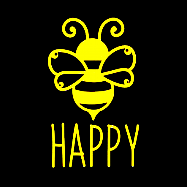 Bee happy by vluesabanadesign