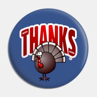 Thanksgiving Turkey Pin