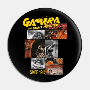 GAMERA : Patchwork Pin