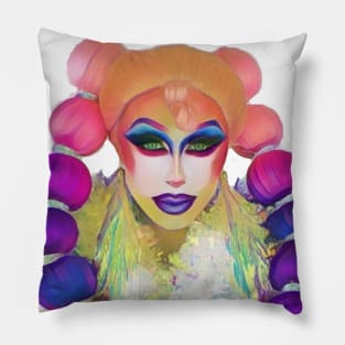 Blu Hydrangea Pillow