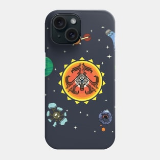 Hearthian Solar System Phone Case