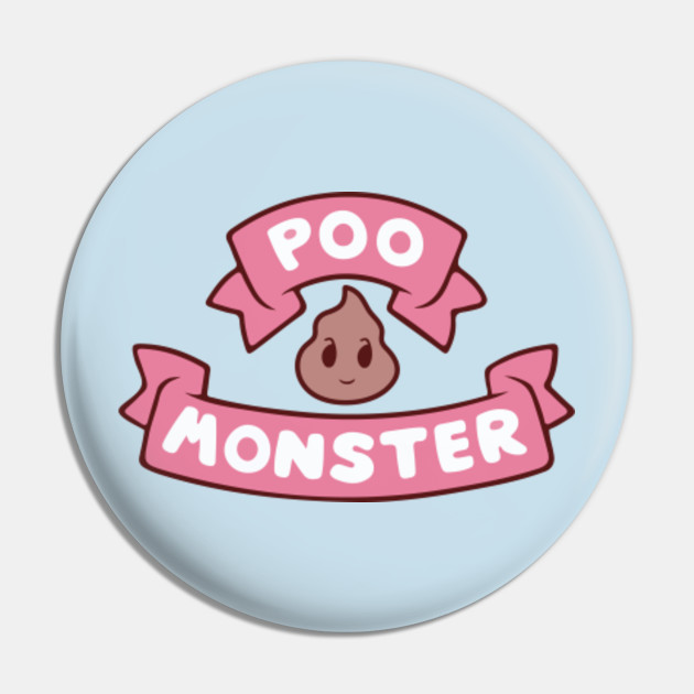 Poo Monster - Bee And Puppycat - Pin | TeePublic