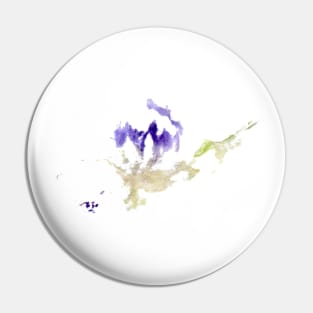 purple flower Pin