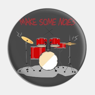 make some noies Pin